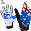 BRZSACR Bike MTB Gloves, Dirt Bike Motorcycle Mountain Gloves for Men