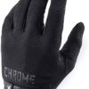 Chrome Full Finger Cycling Gloves - Lightweight Bike Gloves