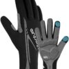 Hikenture Full Finger Cycling Gloves for Men and Women - Touchscreen Mountain Bike Gloves