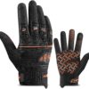INBIKE Mountain Bike Gloves Padded Knuckle Protection