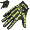 TRIWONDER Cycling Gloves for Men Women - Skeleton Gloves