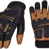 Vgo 1-Pair -4℉ or above Winter Waterproof High Dexterity Heavy Duty Mechanic Glove