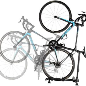 PRO BIKE TOOL Vertical Upright Bicycle Floor Stand - Freestanding Indoor Bike Storage Rack
